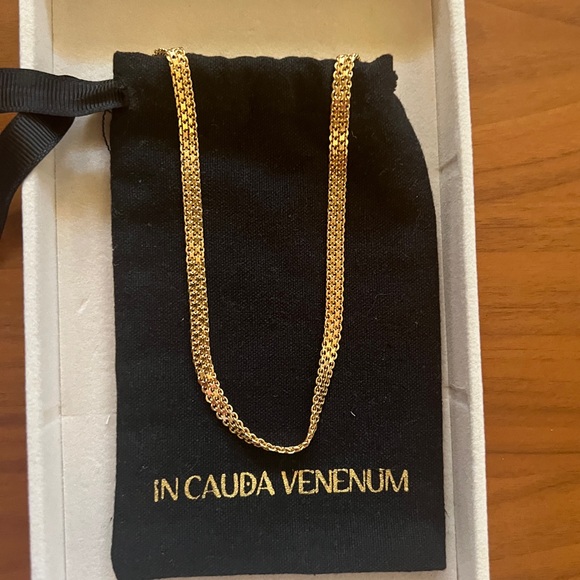 Gold plated choker/collar necklace - Picture 1 of 5